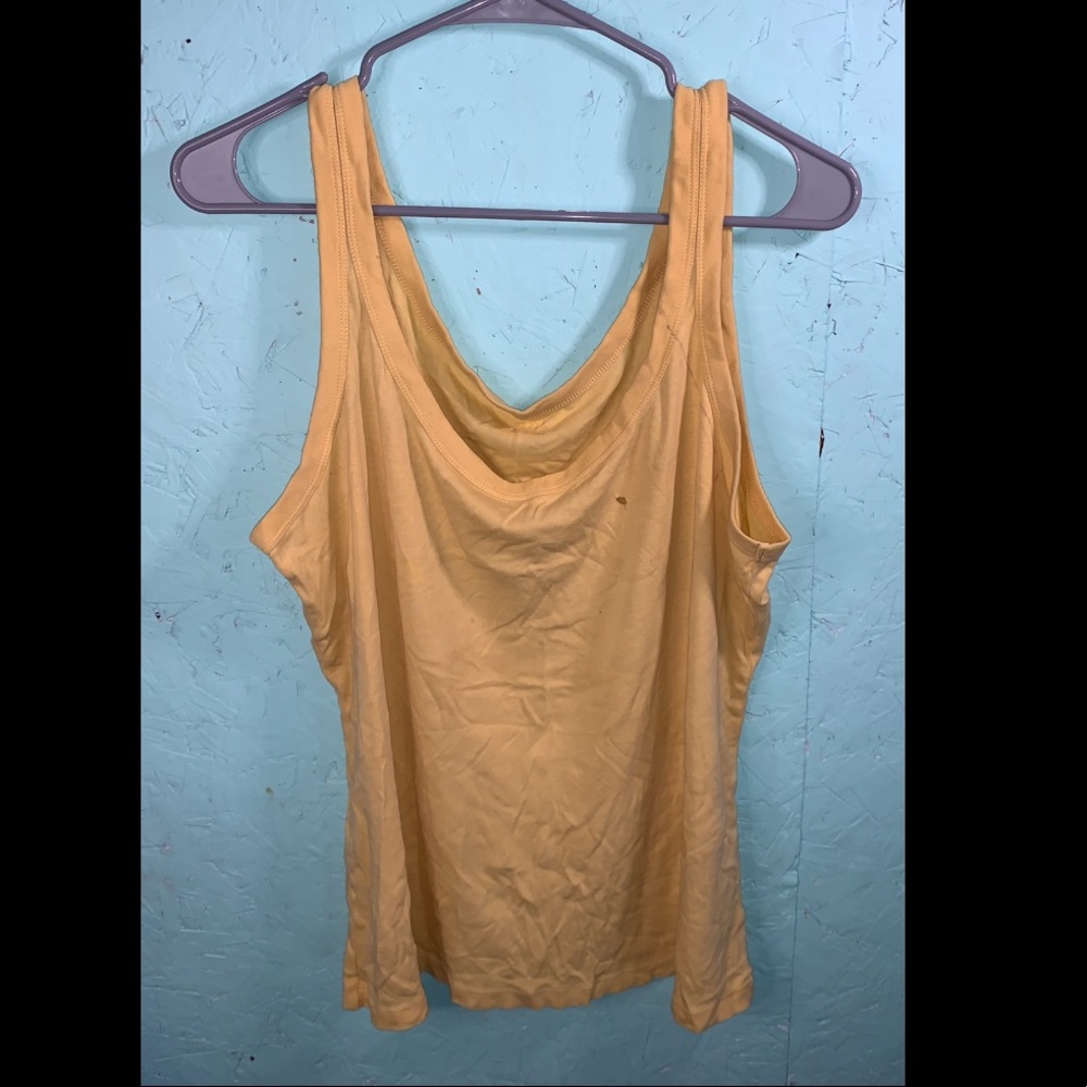 Yellow tank top
